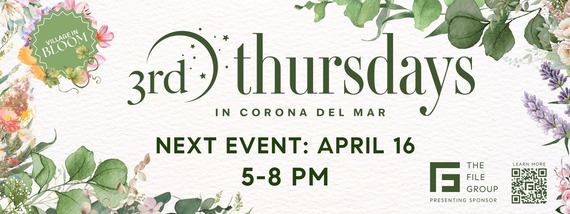 Image of 3rd Thursday Flyer with date, time and location information