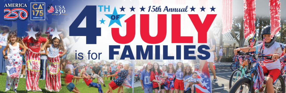 flyer for 4thof July is for families event
