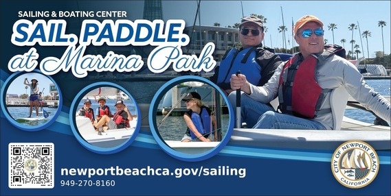 Marina Park sail and paddle available 