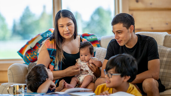 Native American Family