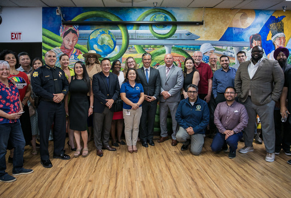 Attendees of Fresno Hate Crime Roundtable