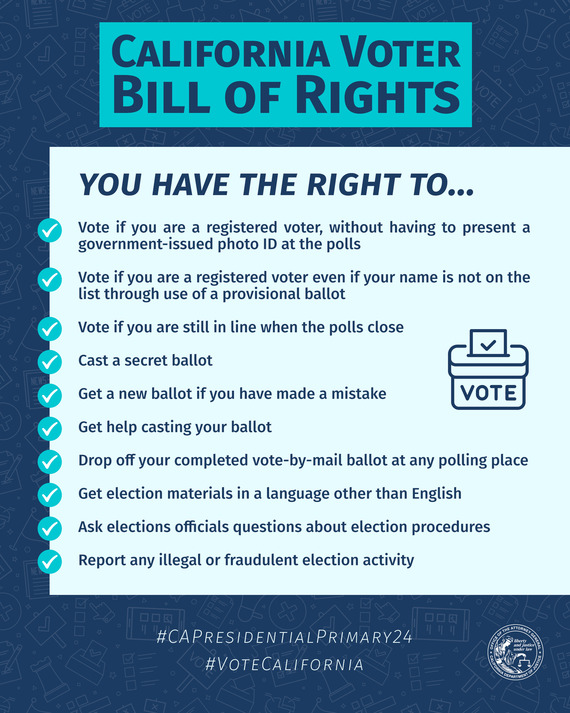 Voter Bill of Rights