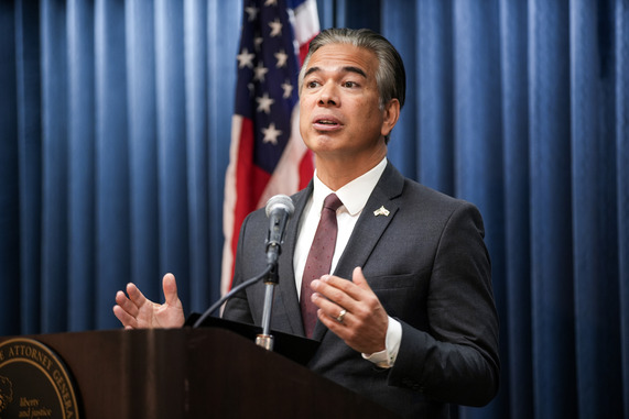 AG at press conference