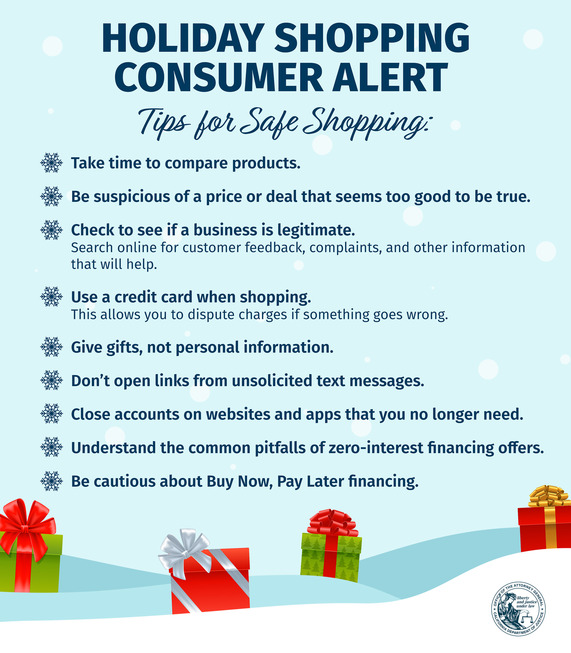 Holiday Shopping Consumer Alert