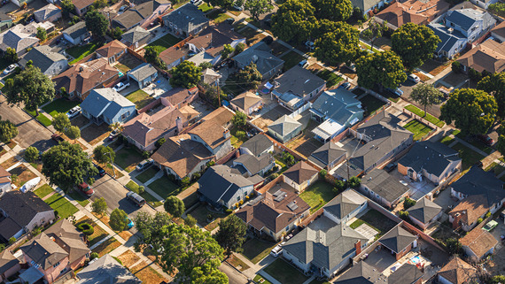 Homes in suburbs
