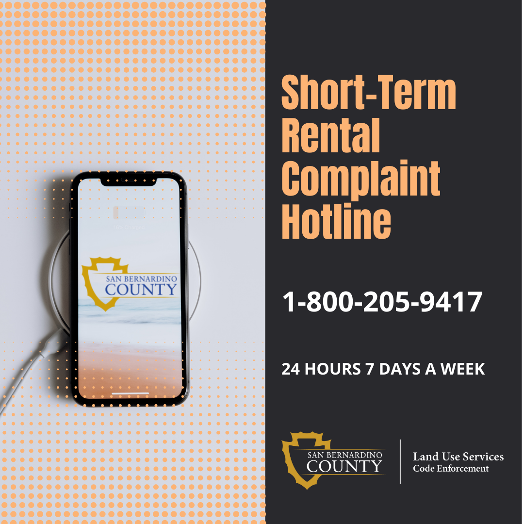 Short-Term Rental Complaint Hotline 