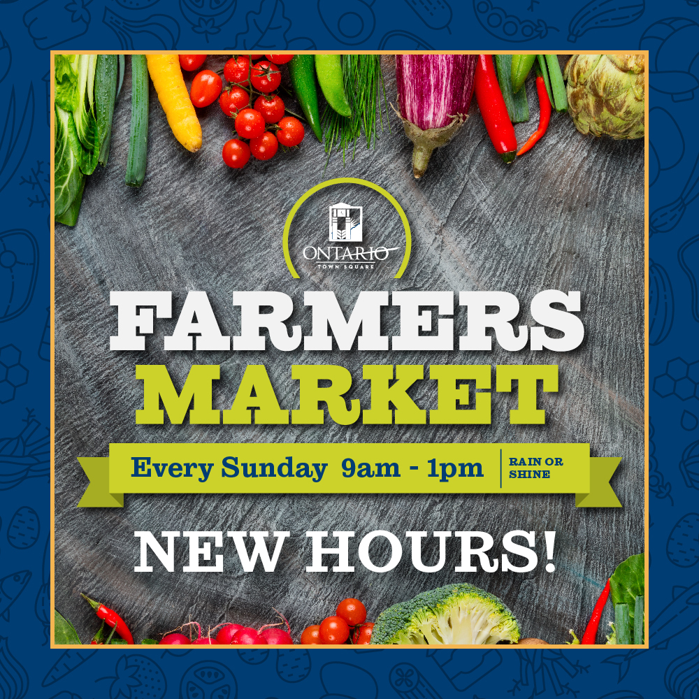 NEW hours - Farmers Market