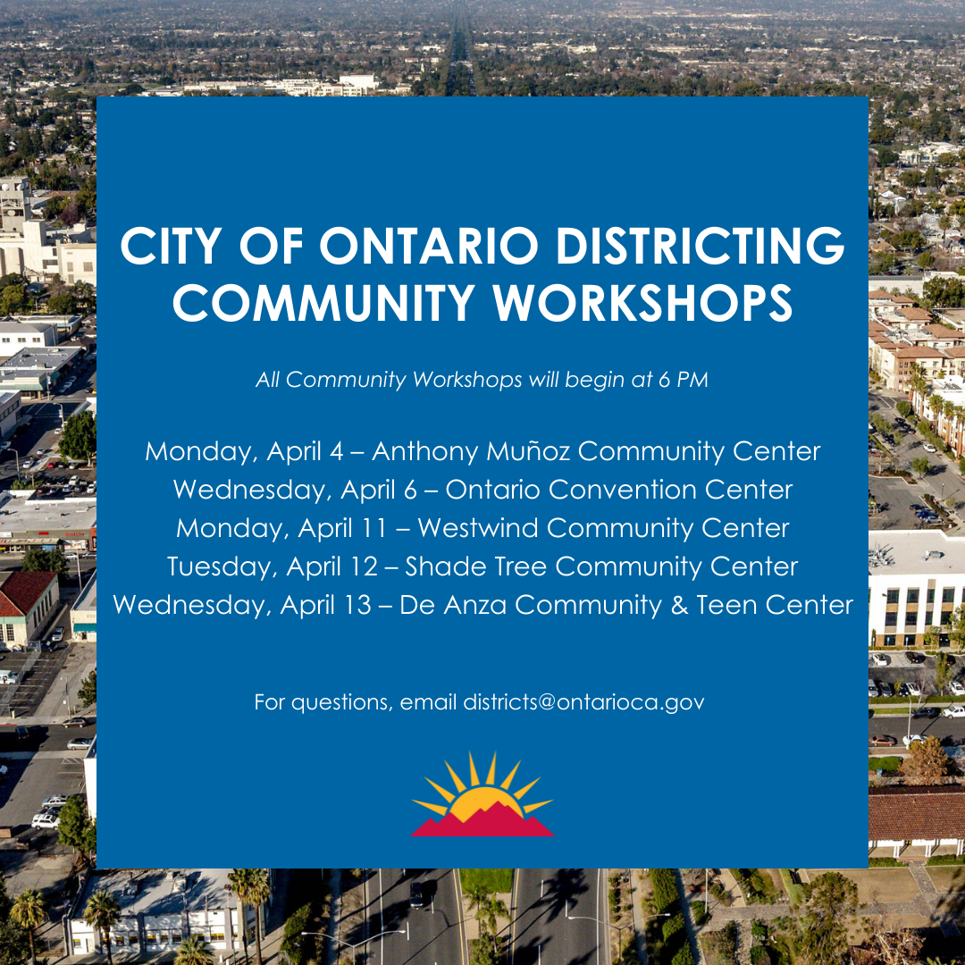 Districts Community Workshops
