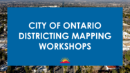 Districting Mapping Workshops