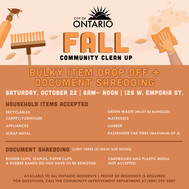 Fall Clean Up & Document Shredding Event