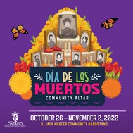 Dia de Los Muertos Community Alter 2022