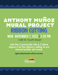 Anthony Muñoz Community Center Tile Mural Invite