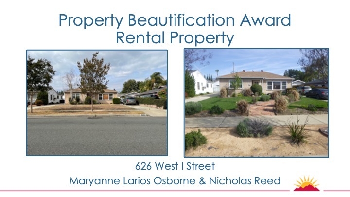 626 beautification award