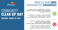 August Community Clean Up Day