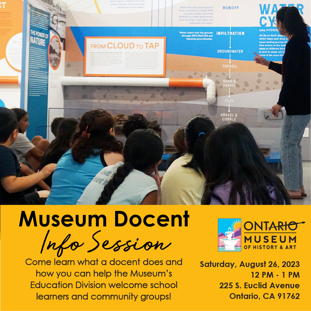 museum docent info sesh
