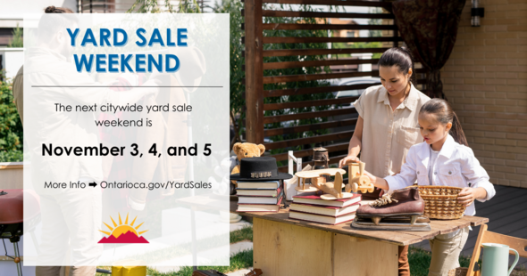 November Yard Sale Weekend