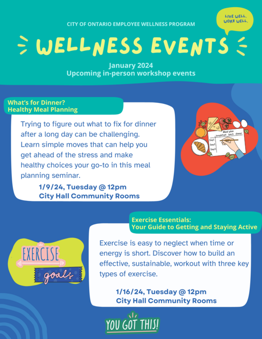 Employee Wellness Program Newsletter - January 2024