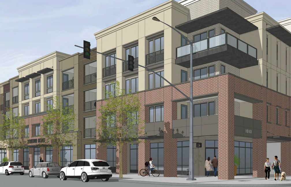 C Block Luxury Apartments Rendering