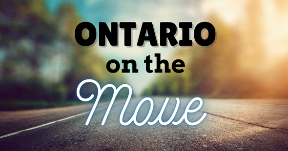 Ontario on the move header