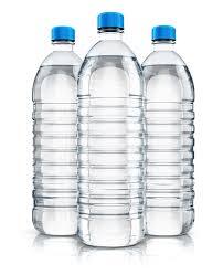 bottles of water