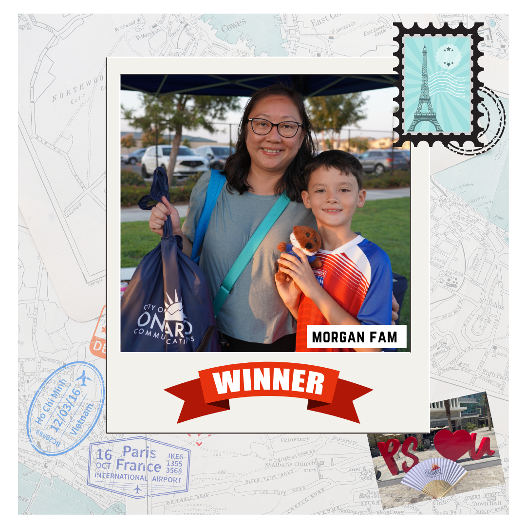 Ontario travels winner