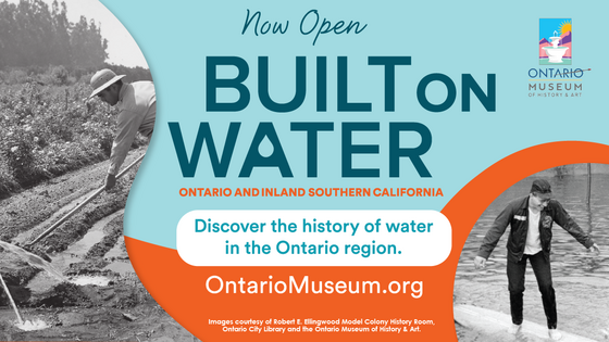 Built on Water exhibition graphic