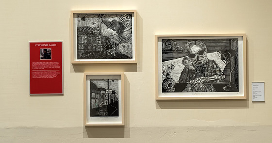 Centered in Ink: Printmaking in the Inland Empire exhibition installation image
