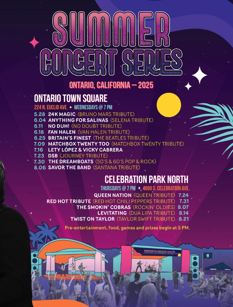 Summer Concert Lineup 2025