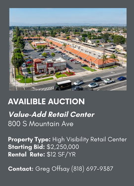 Auction Opportunity