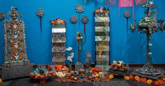 On View Dia de los Muertos