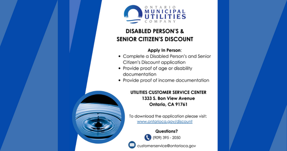 Senior/Disabled Person Discount
