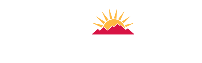 City of Ontario Museum, Arts & Culture logo in white, yellow and red