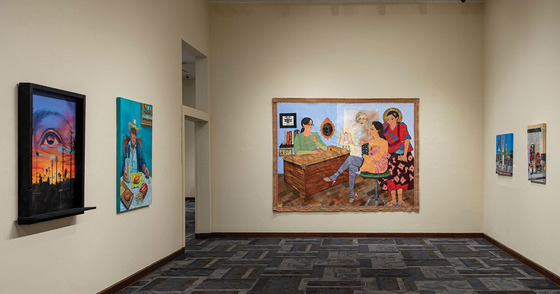 Lived-in: Creative Practices Shaped by People & Places, Installation image, 2026, Ontario Museum of History & Art