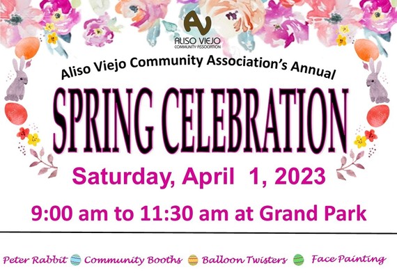 Aliso Viejo Spring Event