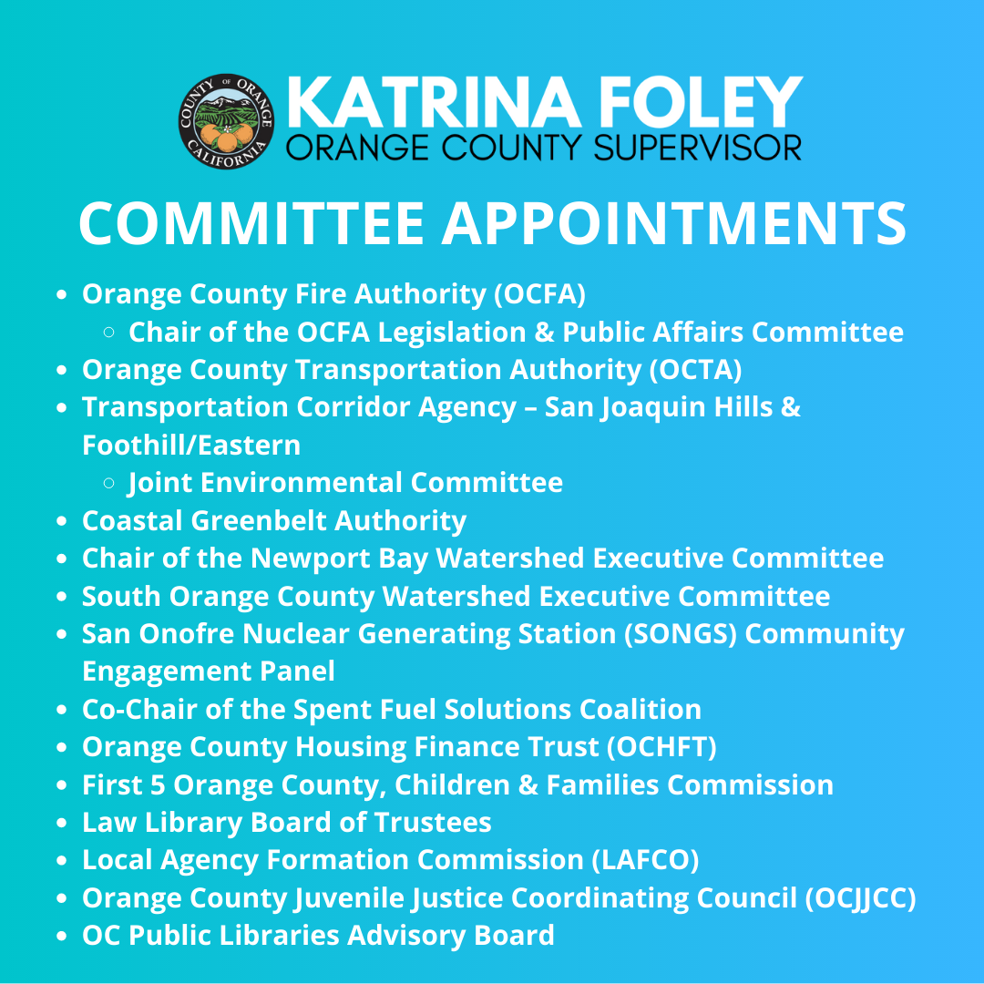 Committee Appointments Updated