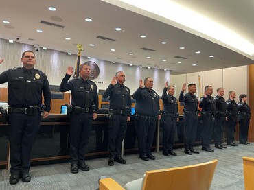 CMPD promotional ceremony