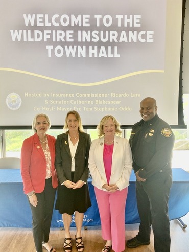 wildfire insurance townhall group