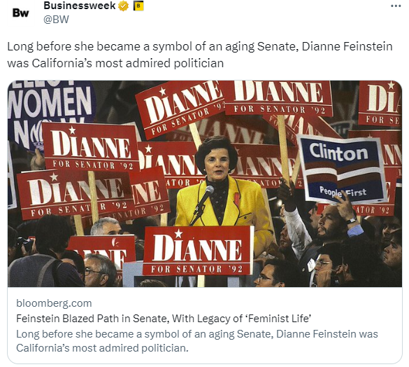 tweet of the week DiFi