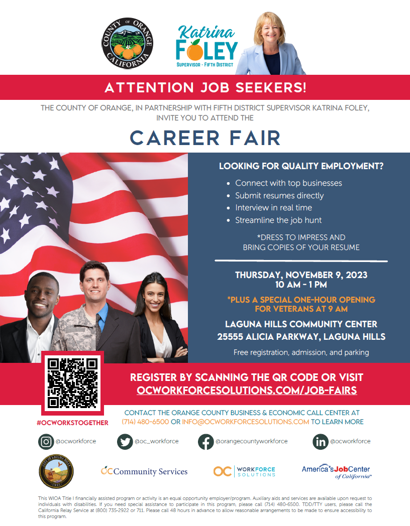 career fair flyer
