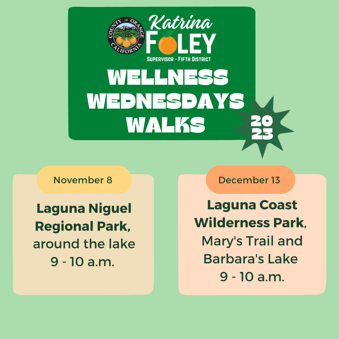 wellness walks calendar
