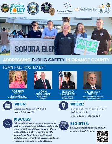 costa mesa public safety town hall updated