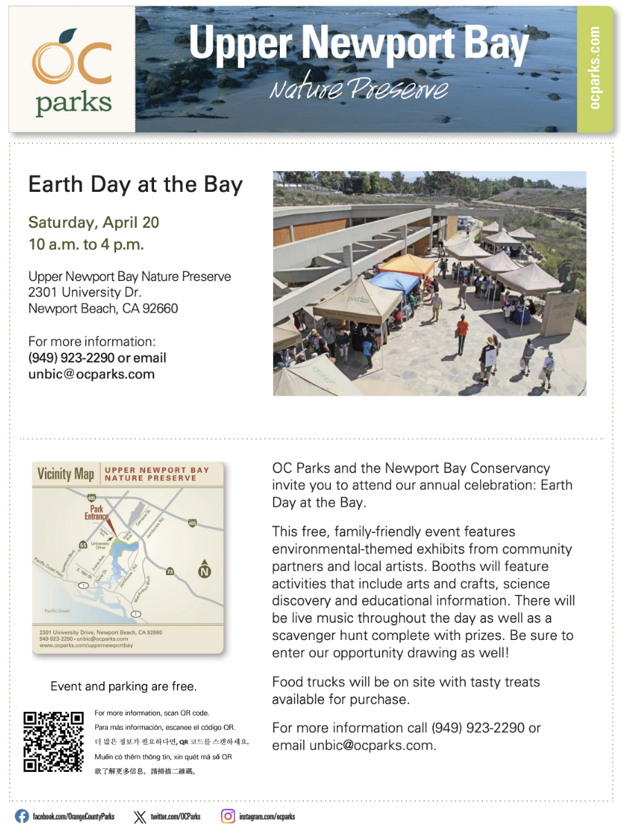 Newport Beach Earth Day 2024