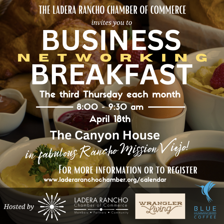 Ladera Ranch Chamber of Commerce Business Breakfast