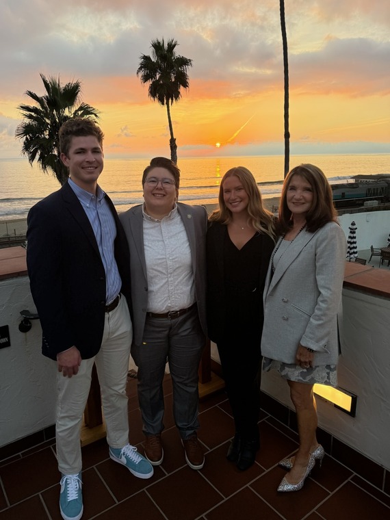 Tyler, Diane Harkey, Alyssa, Abby