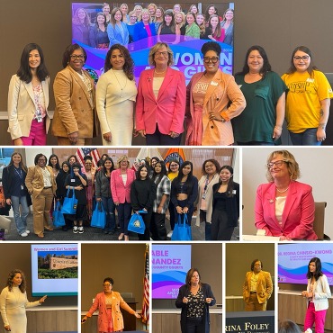 Dr. Sarah Lopez, Madeline Rodriguez, Hon. Maria Hernandez, Charlene Reynolds, Dr. Regina Chinsio-Kwong.