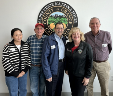 Veterans Advisory Committee members Evette Kim, Nick Berardino, Bobby McDonald, and Chase Wickersham