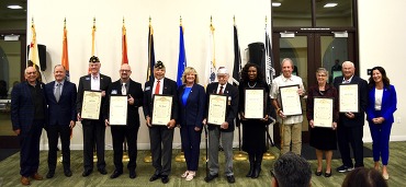 veterans of the year awards group photo