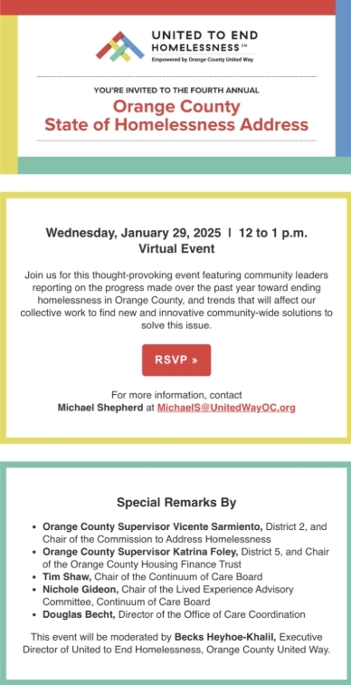 united to end homelessness state of homelessness address