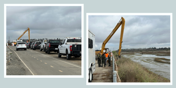 Multiple Agencies Collaborate on Santa Ana River Jetty Cleanup