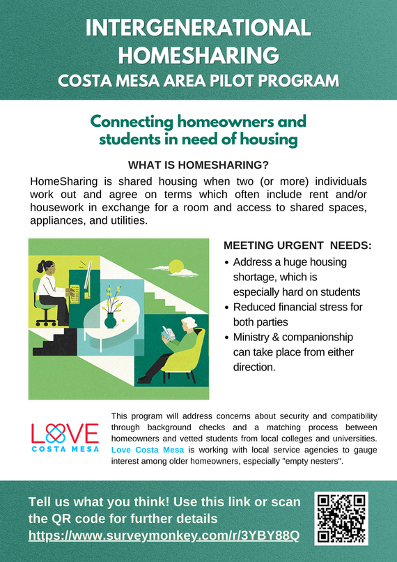 Costa Mesa Homesharing Program